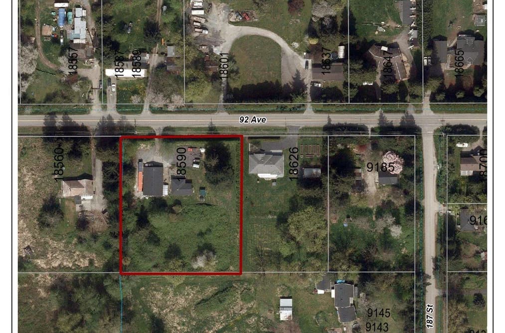 18590 92 AVENUE, Surrey, BC — Residential for Sale - Main Photo