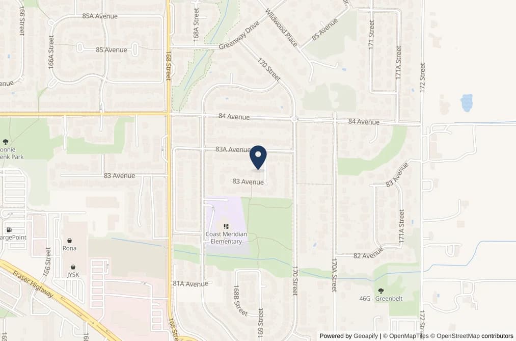 8327 169A STREET, Surrey, BC — Residential for Sale - Main Photo
