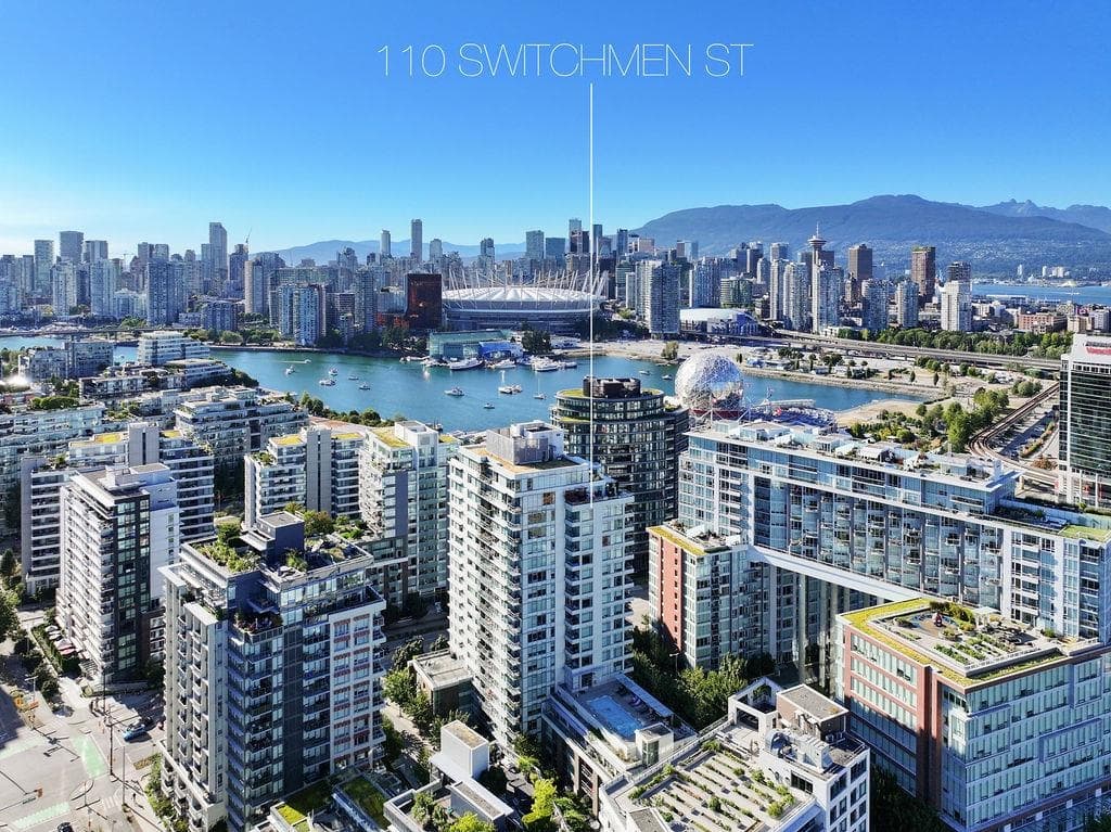Condo for sale at 1503 110 Switchmen Street Vancouver British Columbia - MLS: R3142109