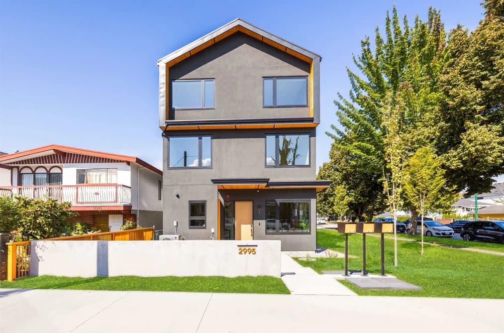 1-2995 Adanac Street, Vancouver, BC - Half Duplex for Sale - Main Photo 1-2995 Adanac Street, Vancouver, BC - Half Duplex for Sale - Main Photo