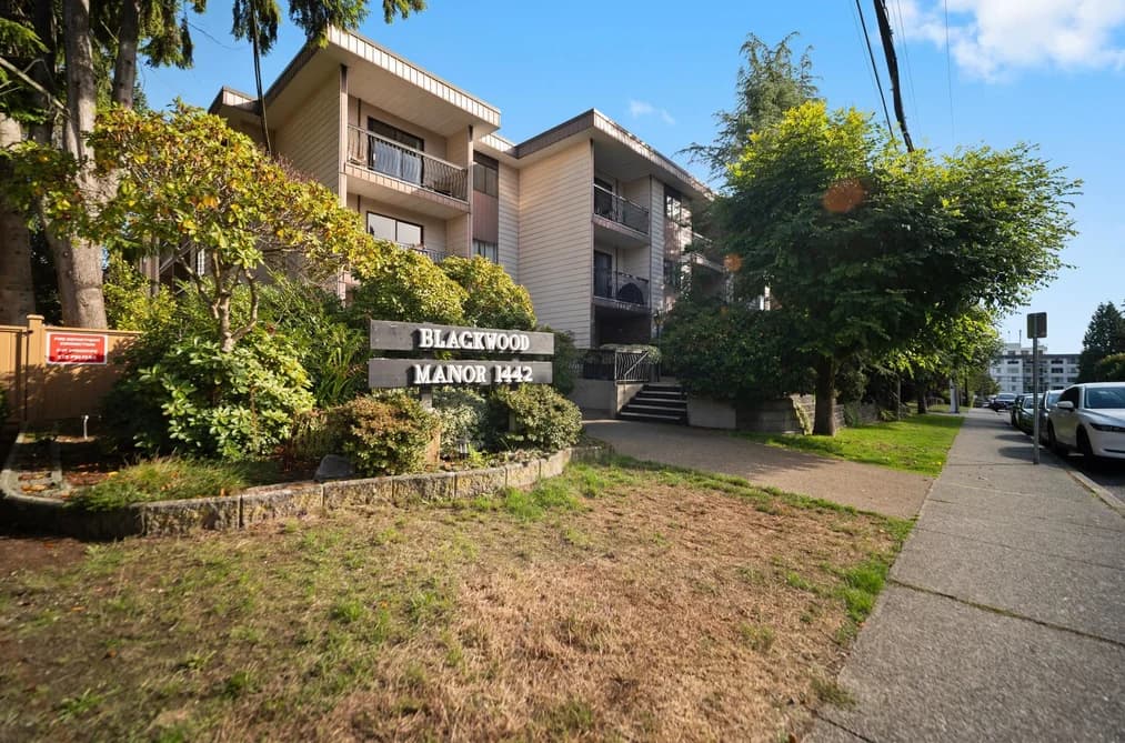 101 1442 BLACKWOOD STREET, White Rock, BC — Residential for Sale - Main Photo