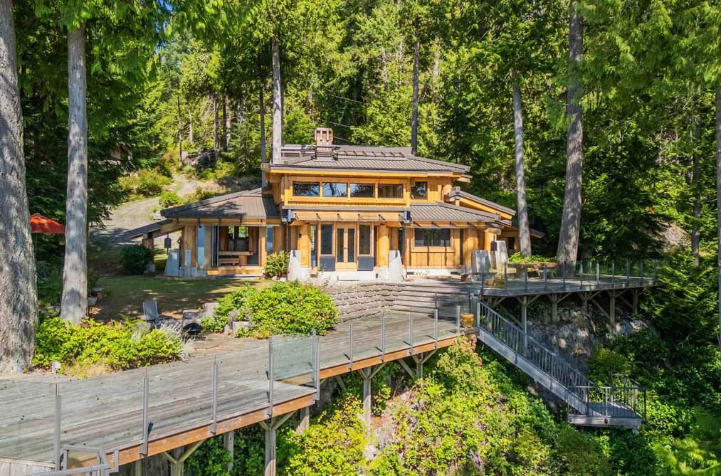 1010 TAKI-TE-SI ROAD, Gambier Island, BC — Residential for Sale - Main Photo