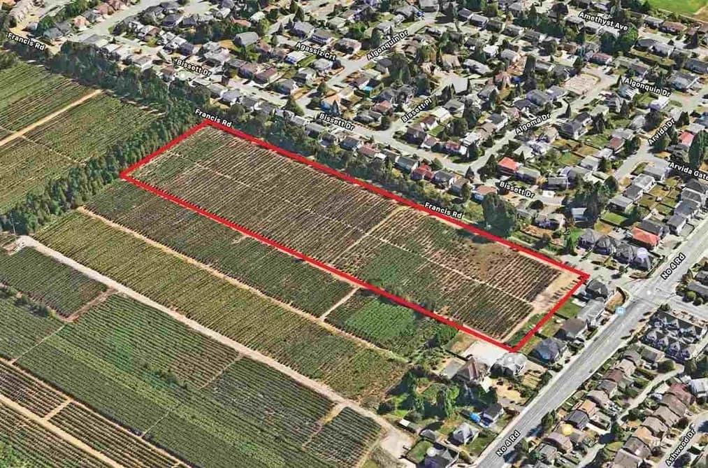 10133 FRANCIS ROAD, Richmond, BC — Land for Sale - Main Photo