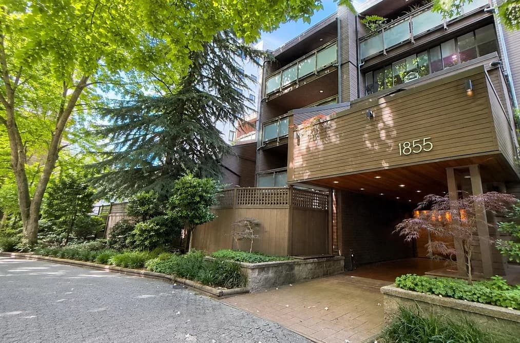 103 1855 NELSON STREET, Vancouver, BC — Residential for Sale - Photo 2