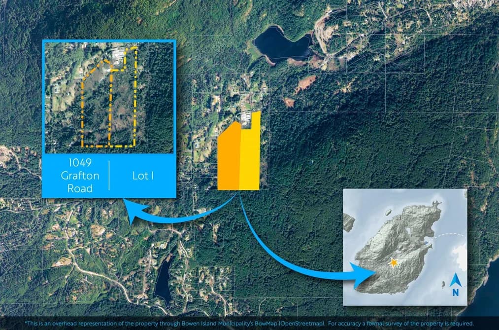 1049 GRAFTON ROAD, Bowen Island, BC — Land for Sale - Main Photo