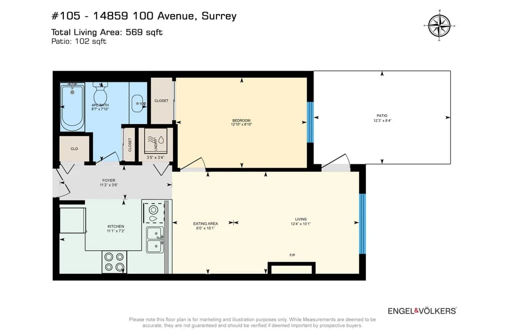 105 14859 100 AVENUE, Surrey, BC — Residential for Sale - Photo 2