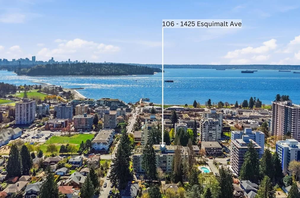 106 1425 ESQUIMALT AVENUE, West Vancouver, BC — Residential for Sale - Main Photo