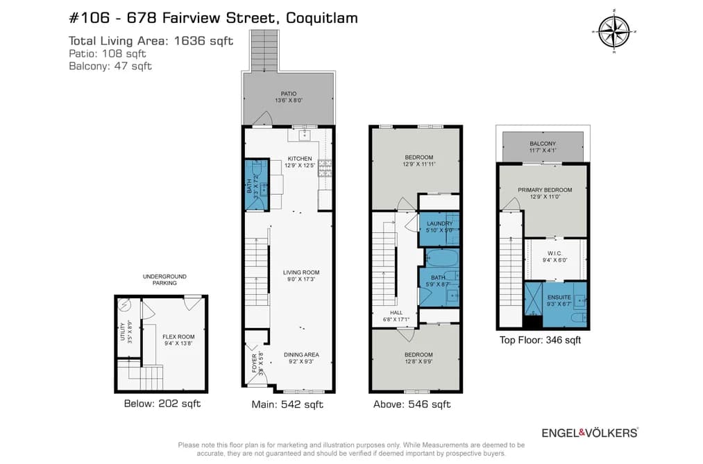 106 678 FAIRVIEW STREET, Coquitlam, BC — Residential for Sale - Photo 2