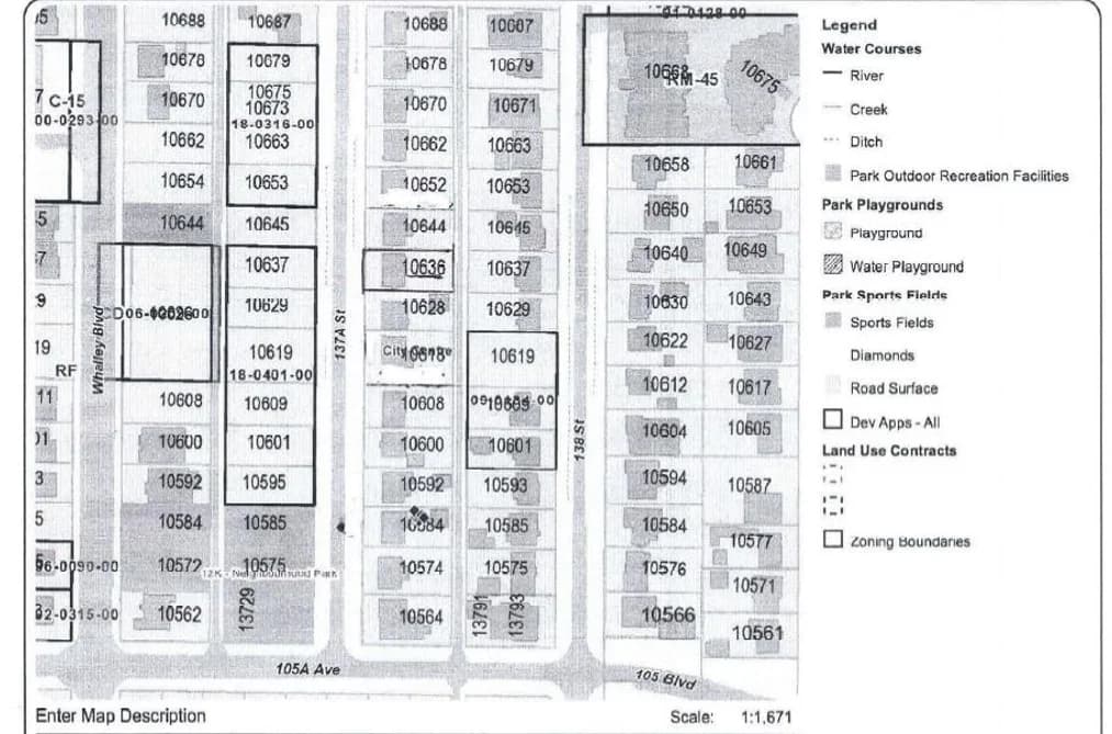 10636 137A STREET, Surrey, BC — Land for Sale - Main Photo