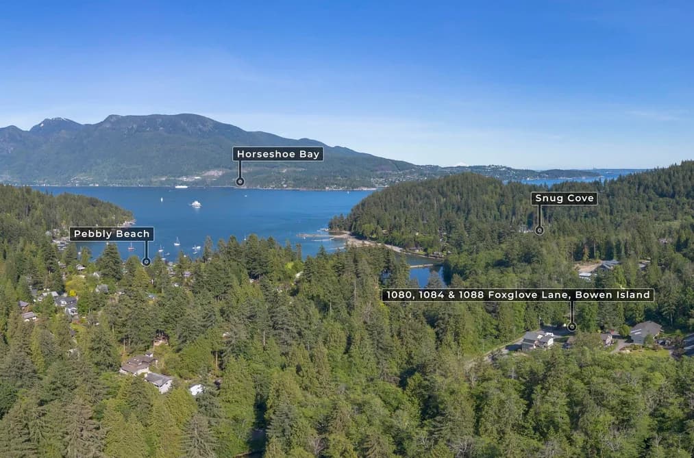 1084 FOXGLOVE LANE, Bowen Island, BC — Land for Sale - Main Photo