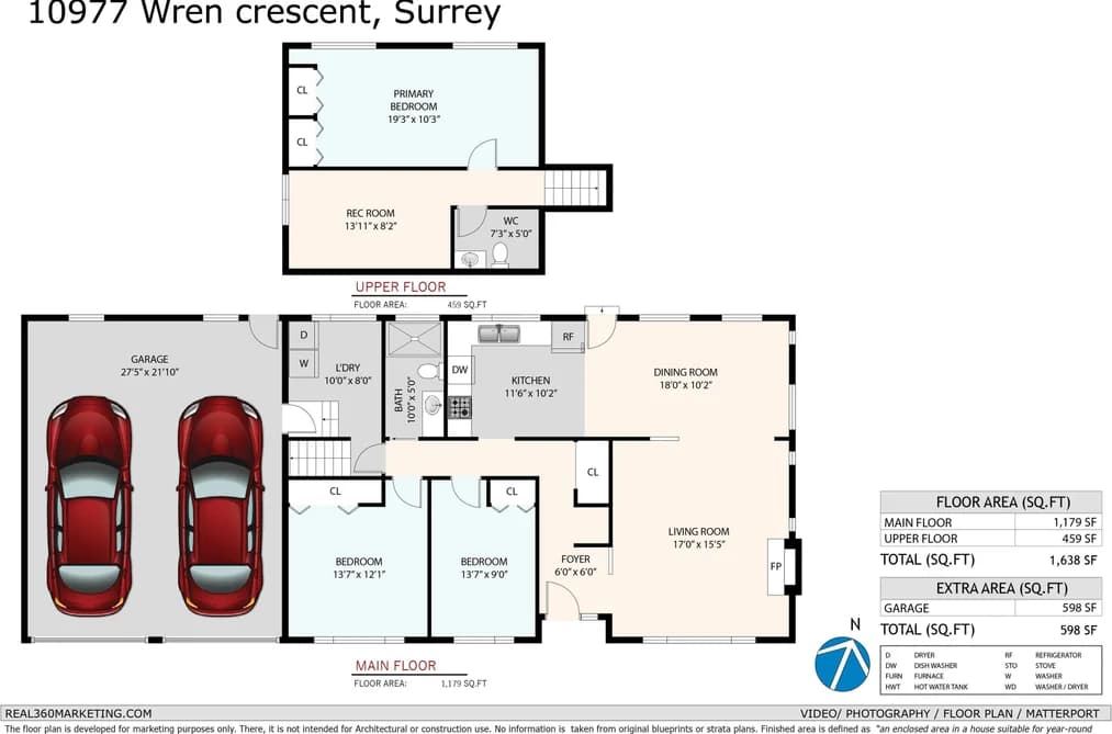 10977 WREN CRESCENT, Surrey, BC — Residential for Sale - Photo 2