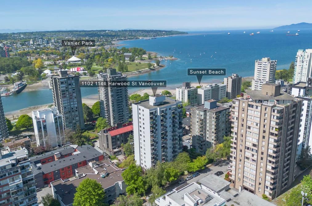 1102 1146 HARWOOD STREET, Vancouver, BC — Residential for Sale - Photo 2
