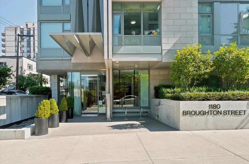 1102 1180 BROUGHTON STREET, Vancouver, BC — Residential for Sale - Main Photo