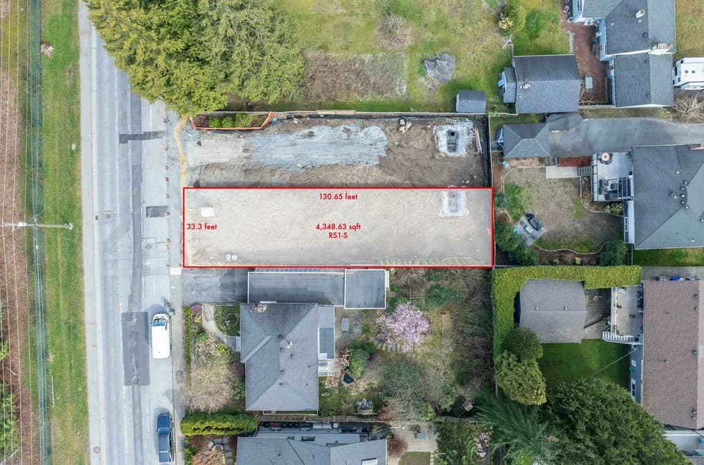 1116 GLENAYRE DRIVE, Port Moody, BC — Land for Sale - Main Photo