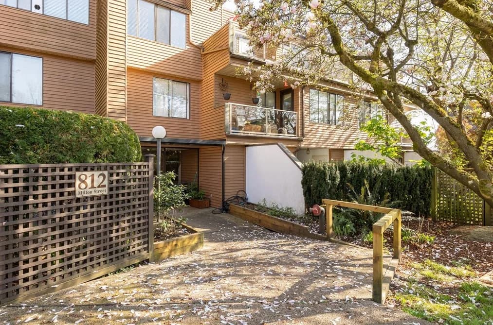 114 812 MILTON STREET, New Westminster, BC — Residential for Sale - Main Photo