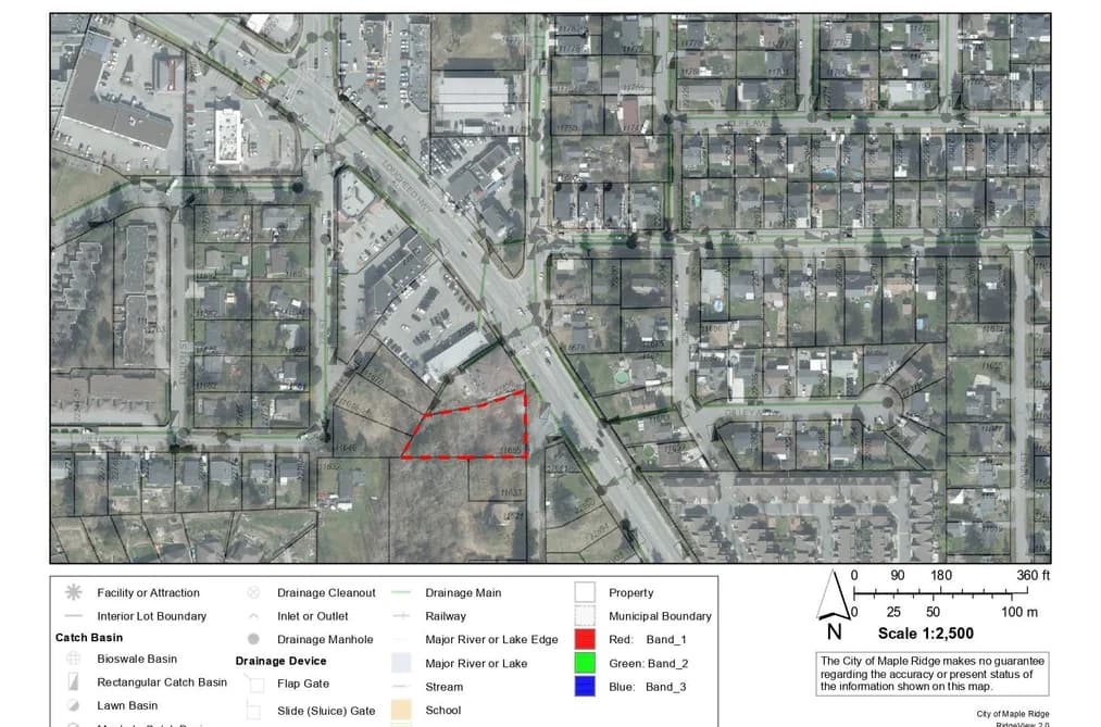 11655 BURNETT STREET, Maple Ridge, BC — Land for Sale - Main Photo
