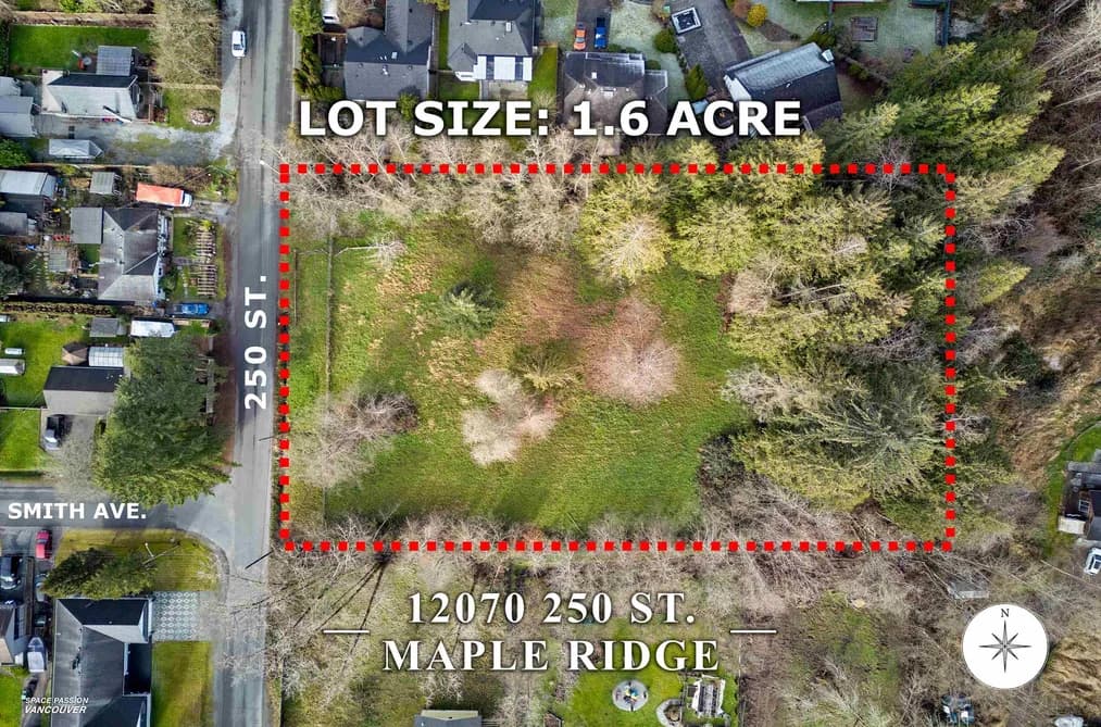 12070 250 STREET, Maple Ridge, BC — Land for Sale - Main Photo