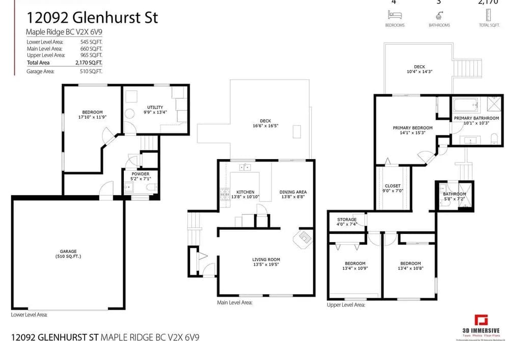 12092 GLENHURST STREET, Maple Ridge, BC — Residential for Sale - Photo 2