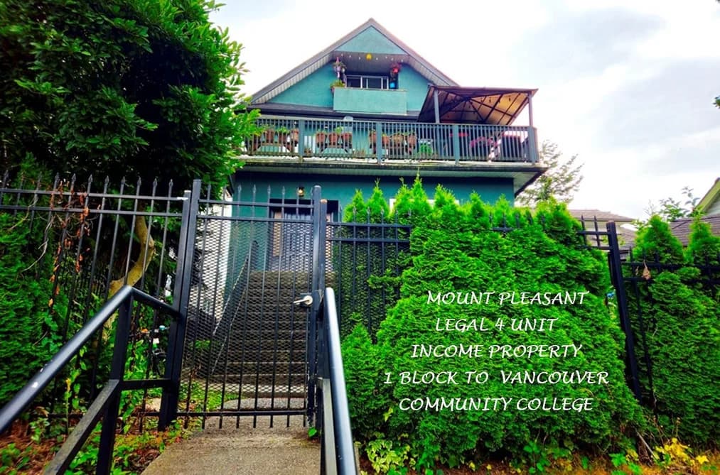 1244 E 8TH AVENUE, Vancouver, BC — Residential for Sale - Main Photo