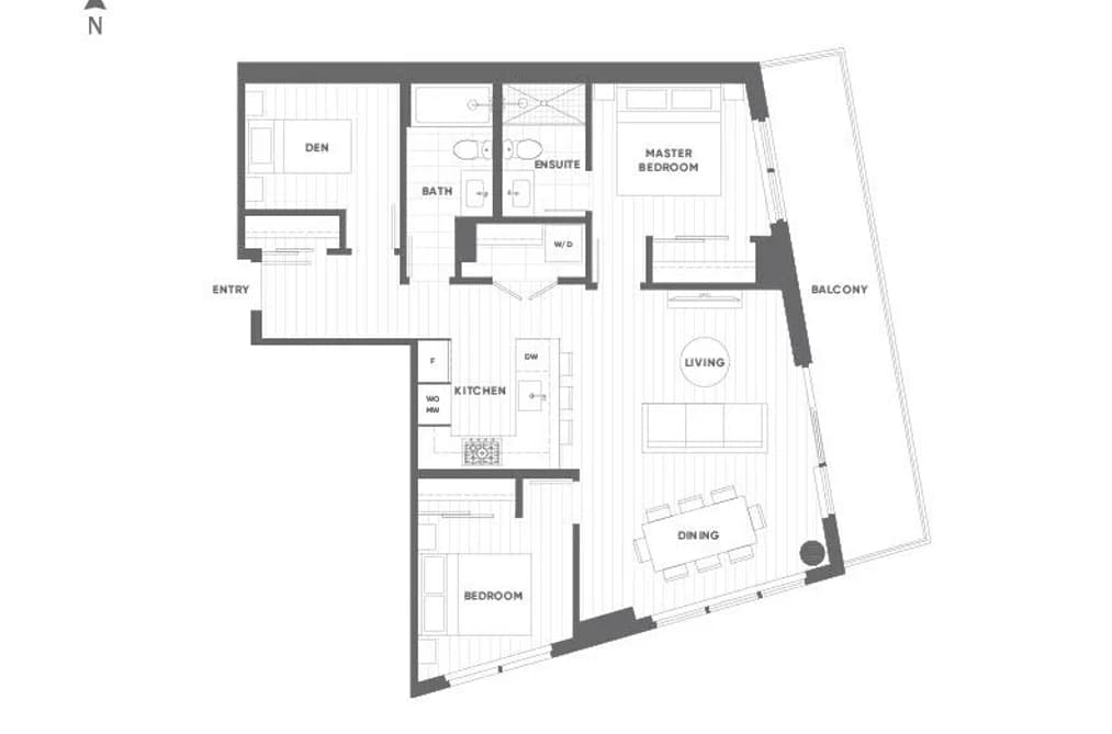 1301 8111 PARK ROAD, Richmond, BC — Residential for Sale - Photo 2