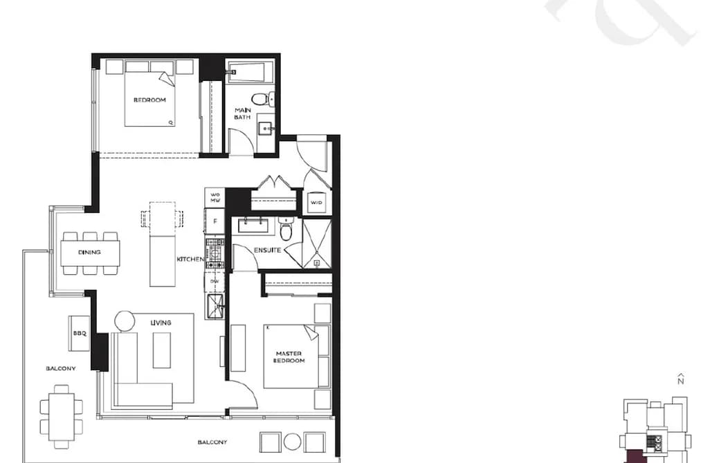 1308 4488 JUNEAU STREET, Burnaby, BC — Residential for Sale - Photo 2