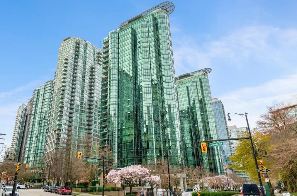 1308 555 JERVIS STREET, Vancouver, BC — Residential for Sale - Main Photo