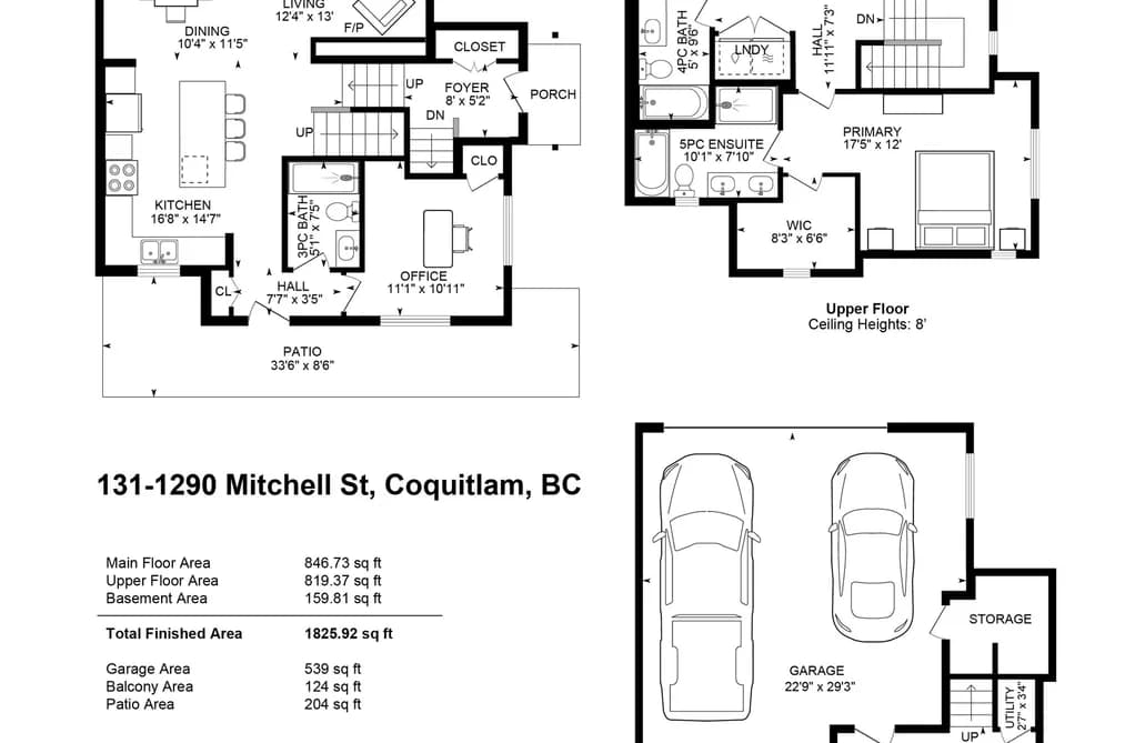131 1290 MITCHELL STREET, Coquitlam, BC — Residential for Sale - Photo 2