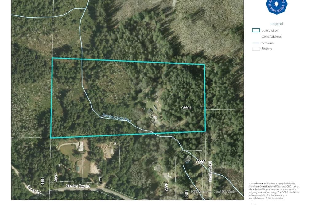 13611 BARABASH ROAD, Pender Harbour, BC — Land for Sale - Photo 2