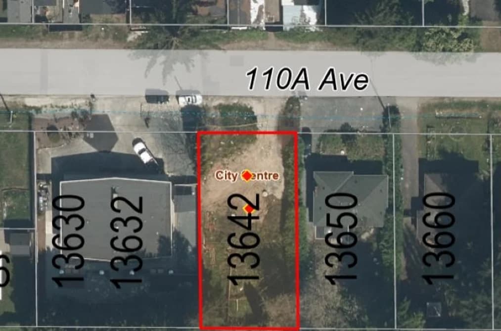 13642 110A AVENUE, Surrey, BC — Land for Sale - Main Photo