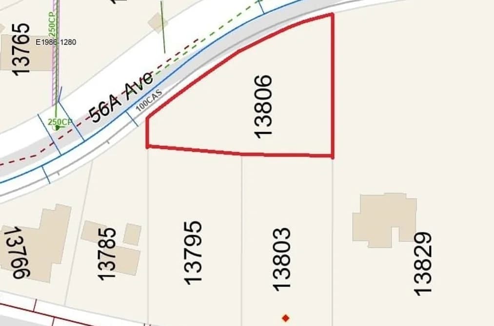 13806 56A AVENUE, Surrey, BC — Land for Sale - Main Photo