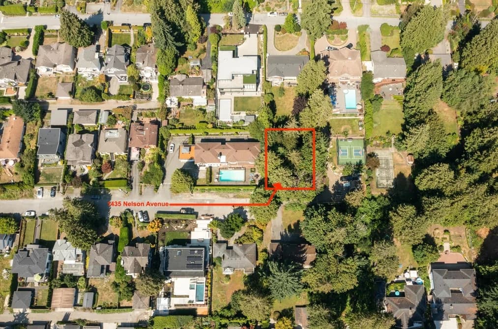 1435 NELSON AVENUE, West Vancouver, BC — Land for Sale - Main Photo