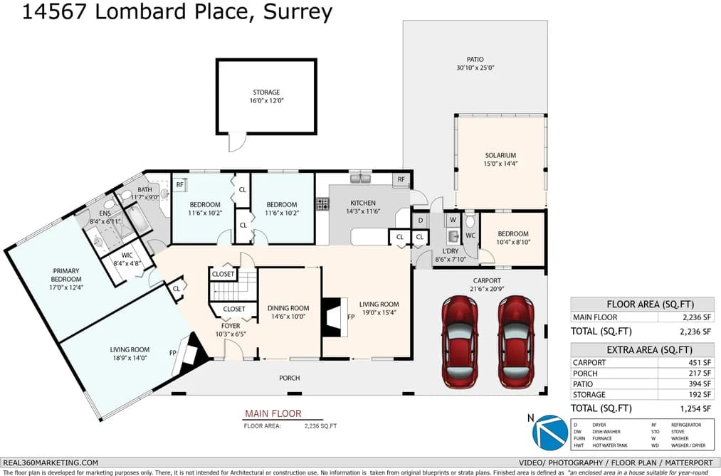 14567 LOMBARD PLACE, Surrey, BC — Residential for Sale - Photo 2