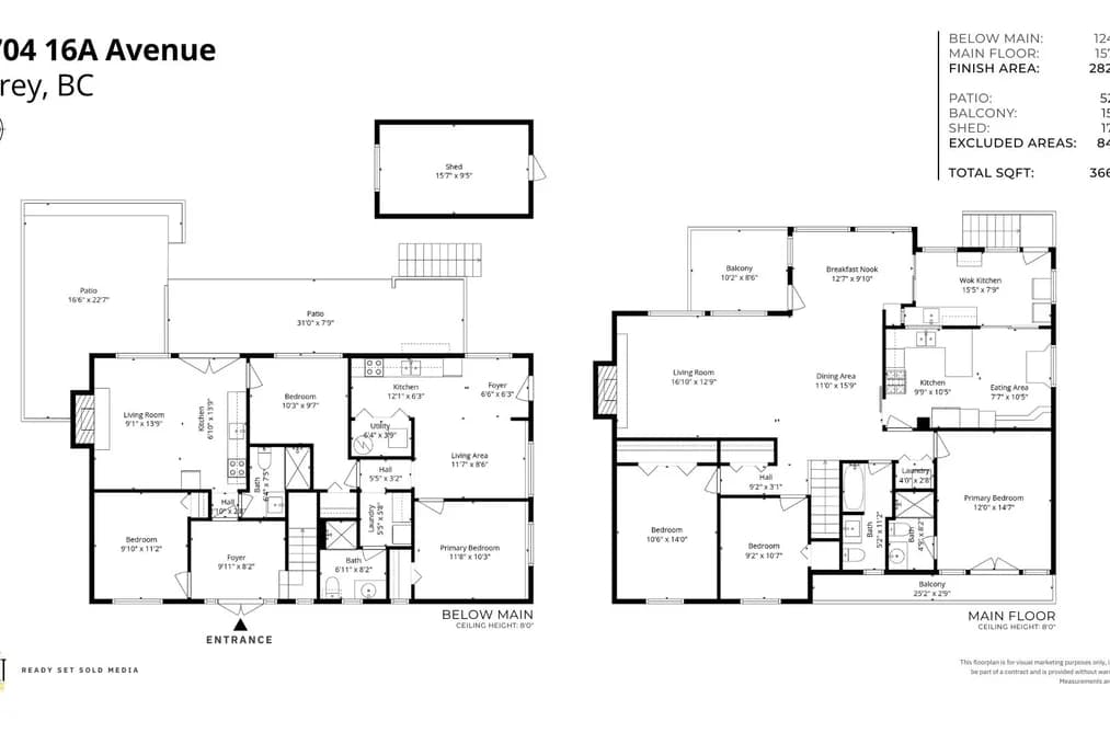 14704 16A AVENUE, Surrey, BC — Residential for Sale - Photo 2