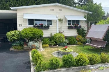Manufactured On Land for sale at 15 1640 162 Street Surrey British Columbia - MLS: R3132352