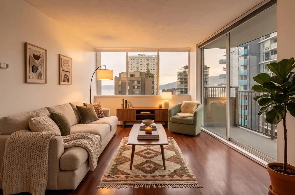 1504 1251 CARDERO STREET, Vancouver, BC — Residential for Sale - Main Photo