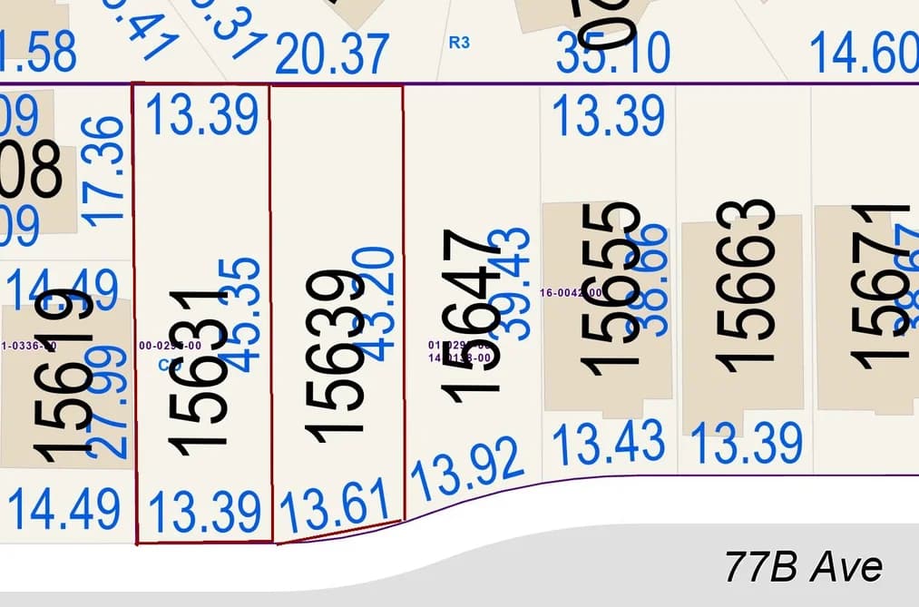 15639 77B AVENUE, Surrey, BC — Land for Sale - Main Photo