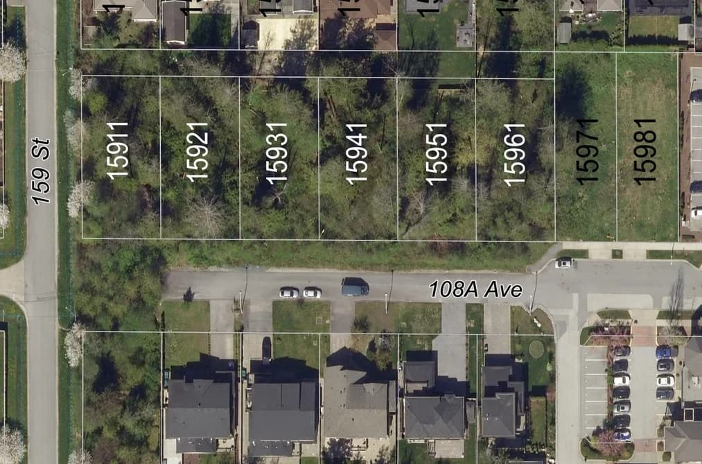 15941 108A AVENUE, Surrey, BC — Land for Sale - Main Photo