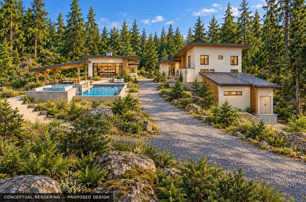 1601 JOAN AUDREY LANE, Bowen Island, BC — Land for Sale - Main Photo