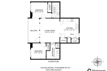 Condo for sale at 1603 6833 Buswell Street Richmond British Columbia - MLS: R3075524