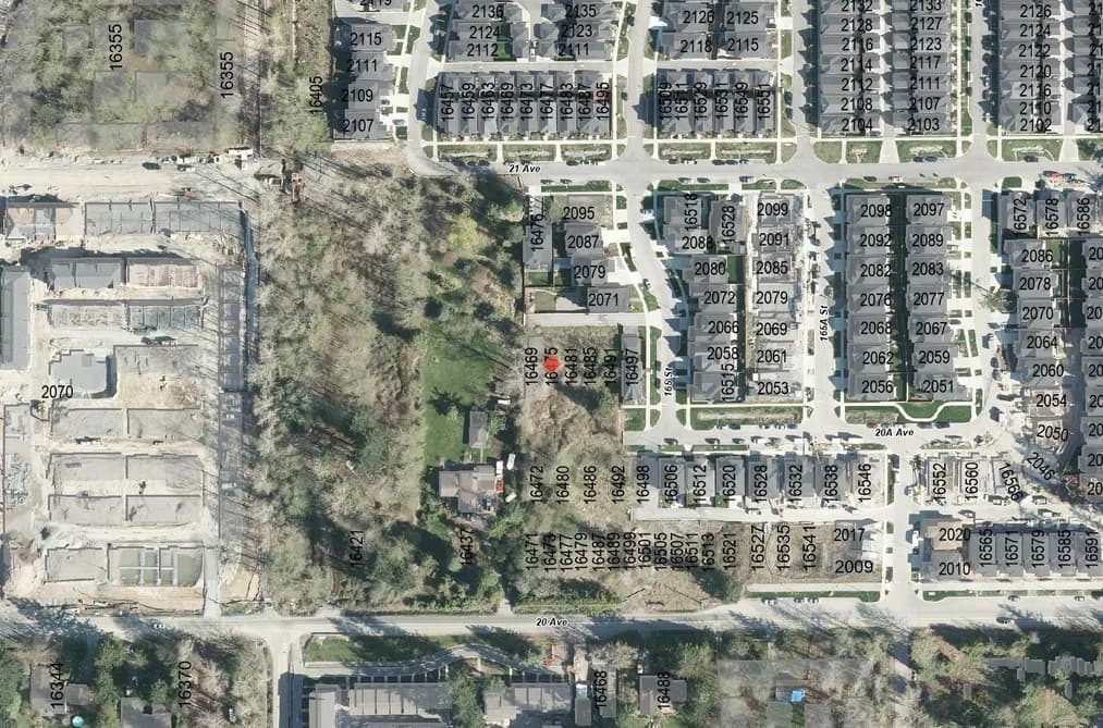 16475 20A AVENUE, Surrey, BC — Land for Sale - Main Photo