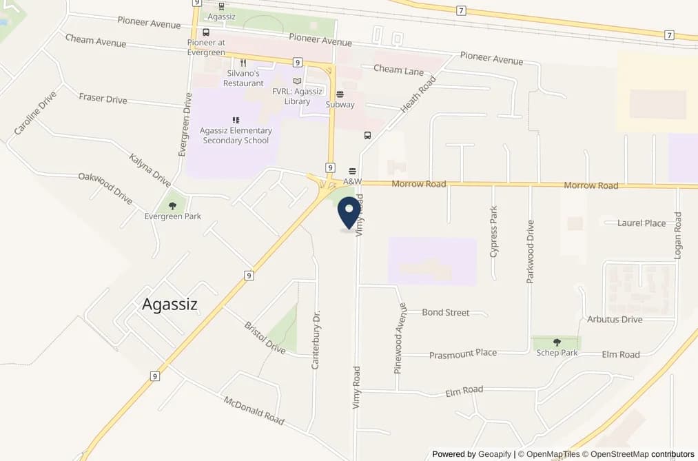 1657 VIMY ROAD, Agassiz, BC — Land for Sale - Main Photo