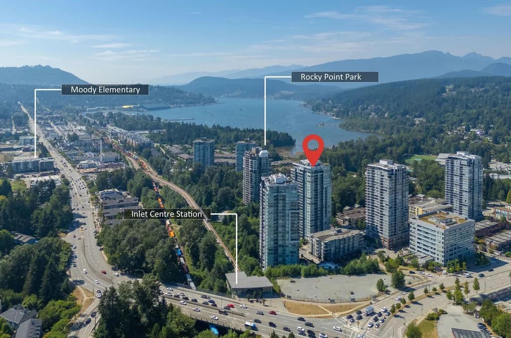 1801 305 MORRISSEY ROAD, Port Moody, BC — Residential for Sale - Main Photo