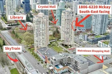 Condo for sale at 1806 6220 Mckay Avenue Burnaby British Columbia - MLS: R3108900