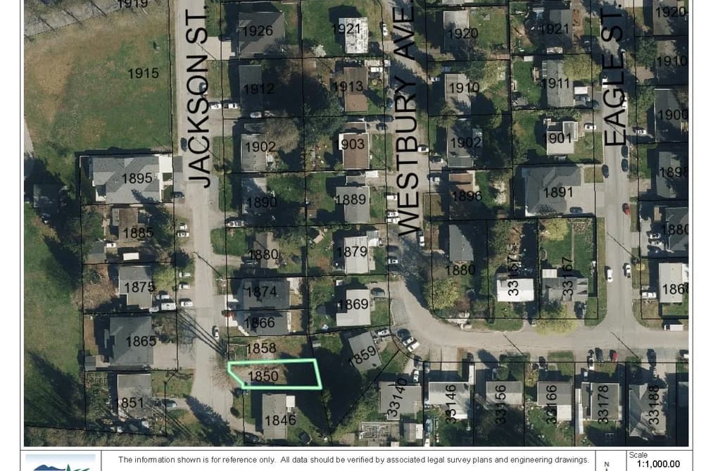 1850 JACKSON STREET, Abbotsford, BC — Land for Sale - Photo 2