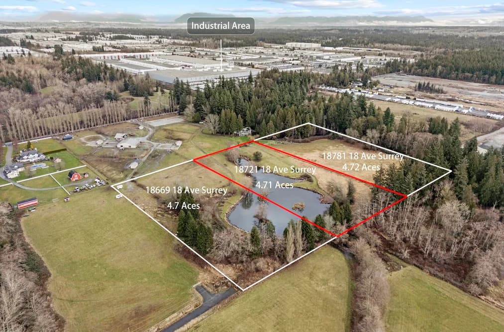18721 18 AVENUE, Surrey, BC — Land for Sale - Main Photo
