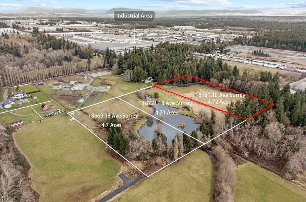 18781 18 AVENUE, Surrey, BC — Land for Sale - Main Photo