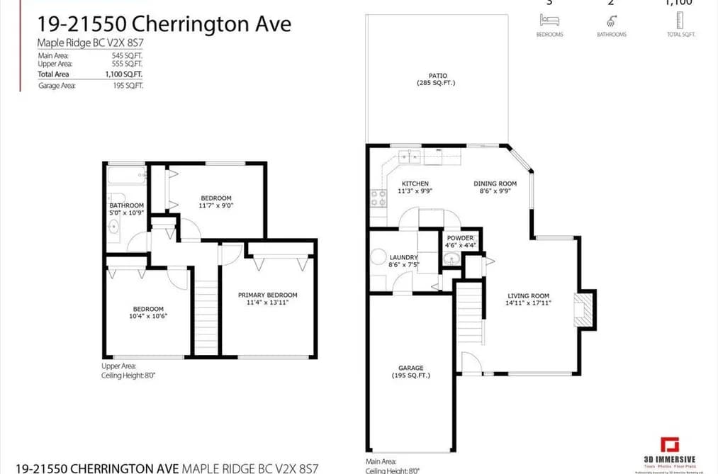 19 21550 CHERRINGTON AVENUE, Maple Ridge, BC — Residential for Sale - Photo 2
