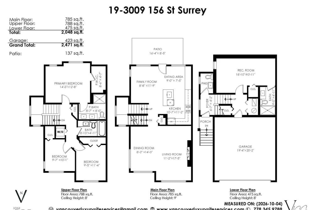 19 3009 156 STREET, Surrey, BC — Residential for Sale - Photo 2