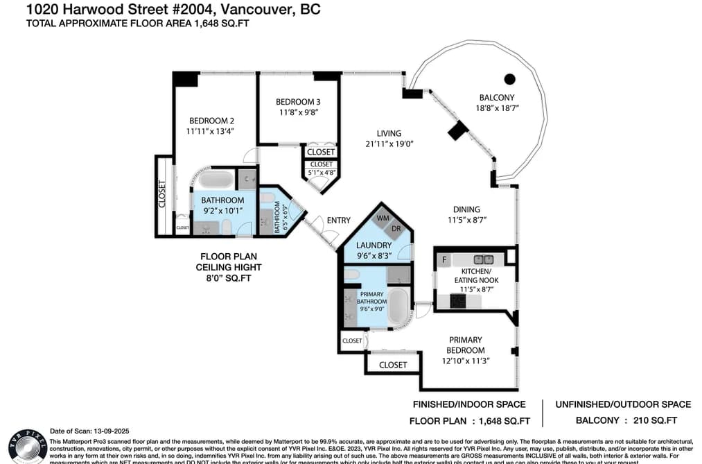 2004 1020 HARWOOD STREET, Vancouver, BC — Residential for Sale - Main Photo