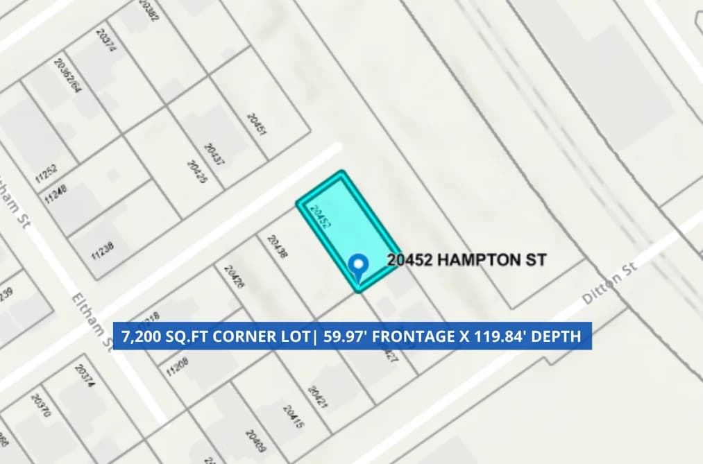 20452 HAMPTON STREET, Maple Ridge, BC — Land for Sale - Photo 2